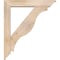 Ekena Millwork Funston Traditional Smooth Bracket w/ Offset Brace, Douglas Fir, 5 1/2"W x 28"D x 32"H BKT0604X28X32FST01SDF - alternate 2